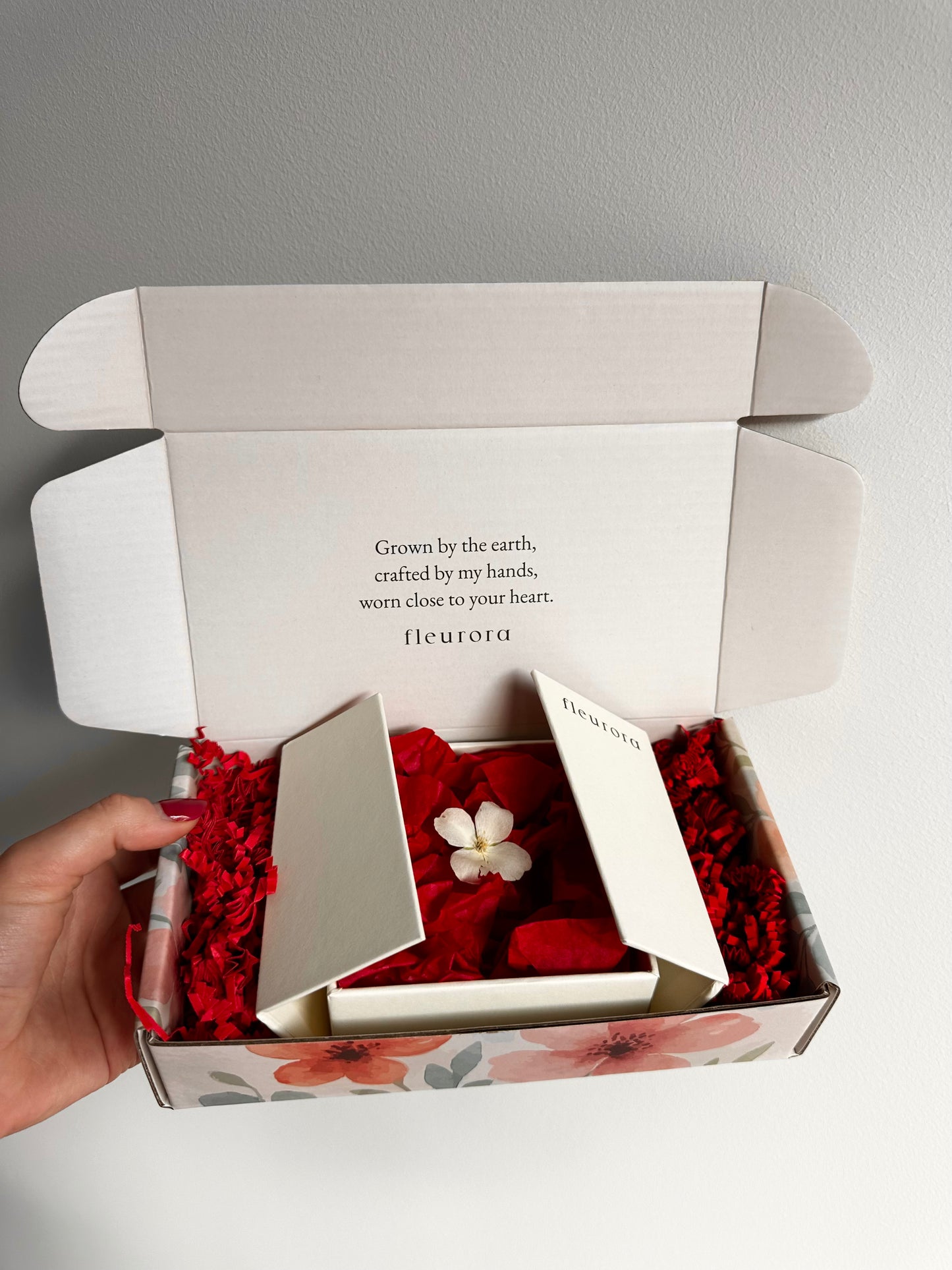 Real Rose Jewelry Set